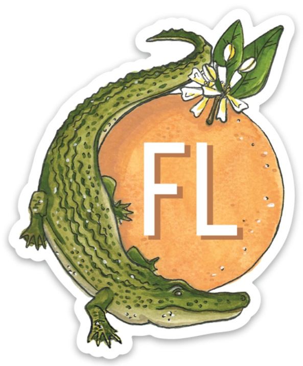 Florida Gator Sticker