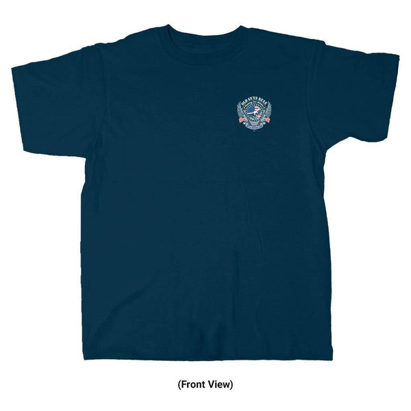 Old guys rule Veteran Eagle navy shirt