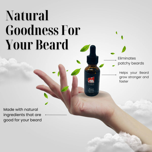 GENTS Beard Care Kit for Men with Faux Leather Travel Bag