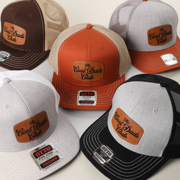 THE COOL DADS CLUB Patch Mid-Profile Mesh Back Trucker Hat