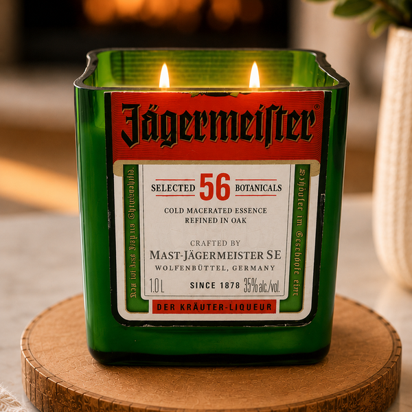 Jägermeister Bottle Candle 20 oz