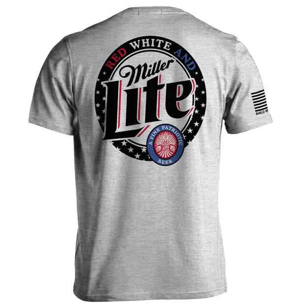 Red White And Miller Lite