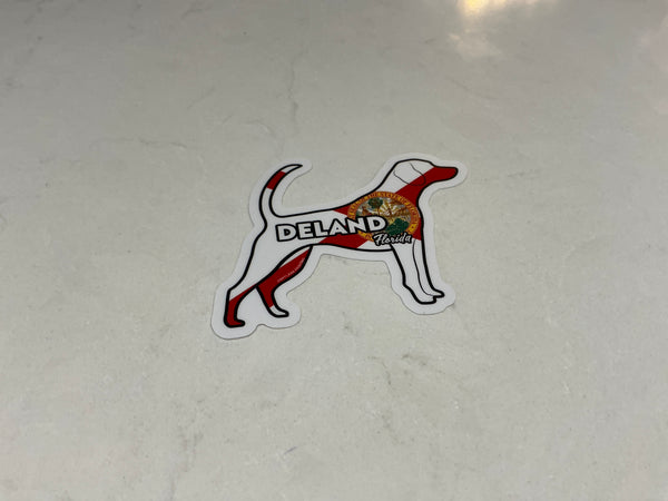 Custom Dog Souvenir  Sticker with DeLand