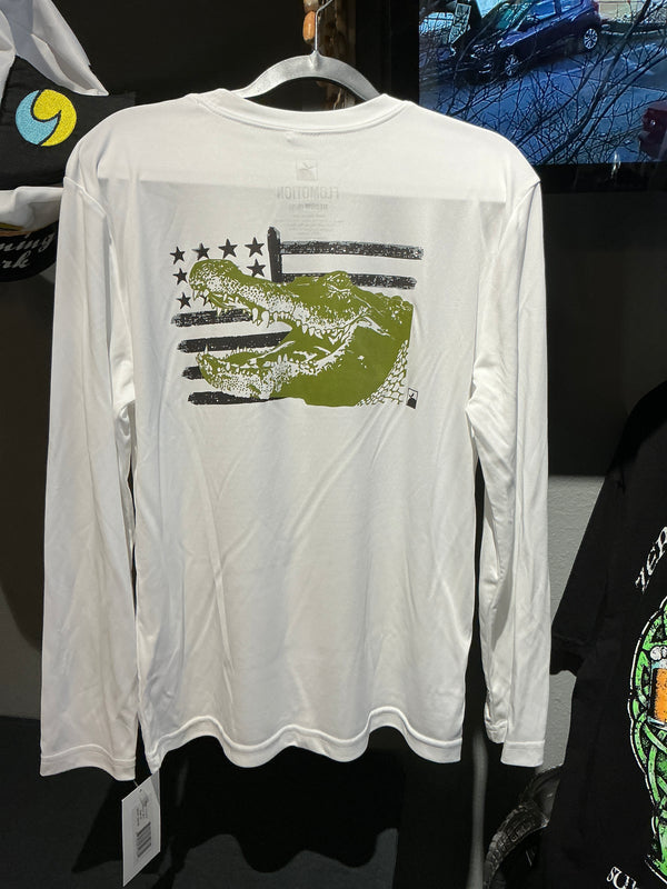 Flomotion Youth USA Gator Head Sunshirt