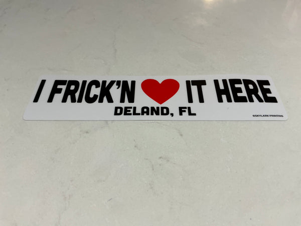 I love it here sticker