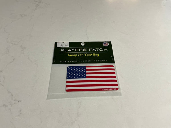 Players patch USA flag
