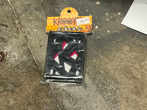 Krooked 1/4 inch risers