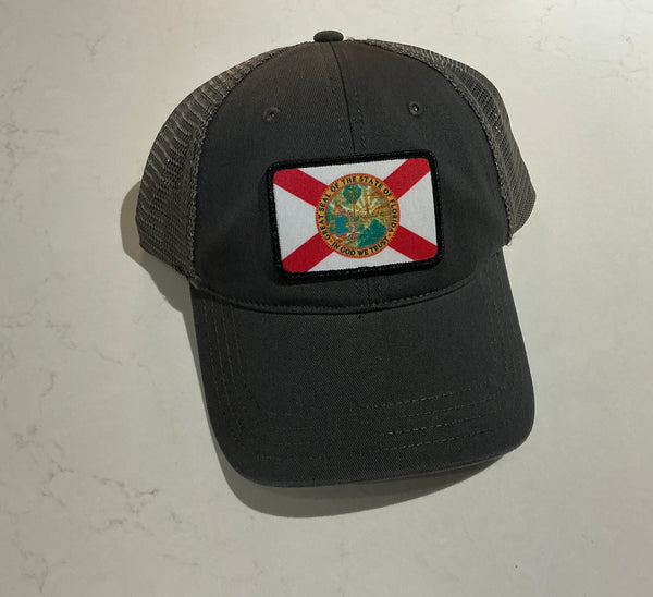 DeLand Apparel Company State of Florida Gray Hat