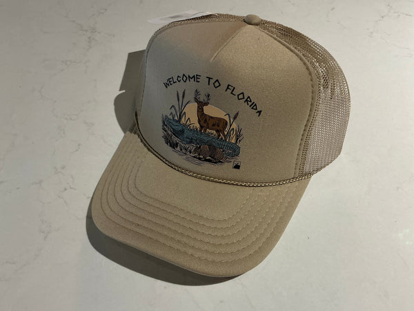 Flomotion Welcome to Florida Foamie Hat